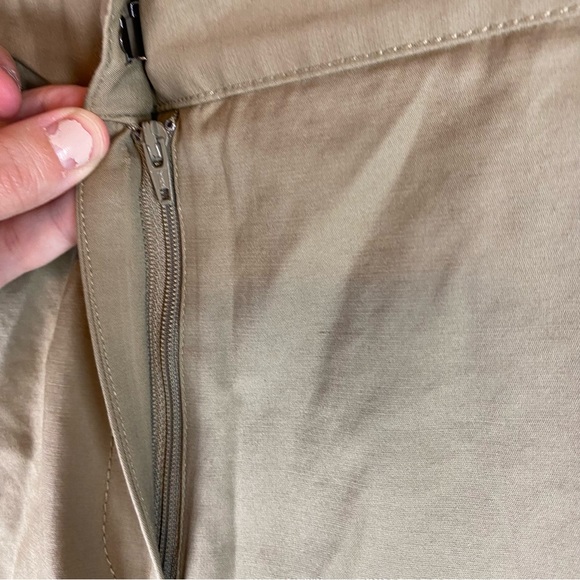 Nordstrom Signature Cotton Blend Side Stripe Zip Ankle Jogger Pants NWT - Picture 7 of 10